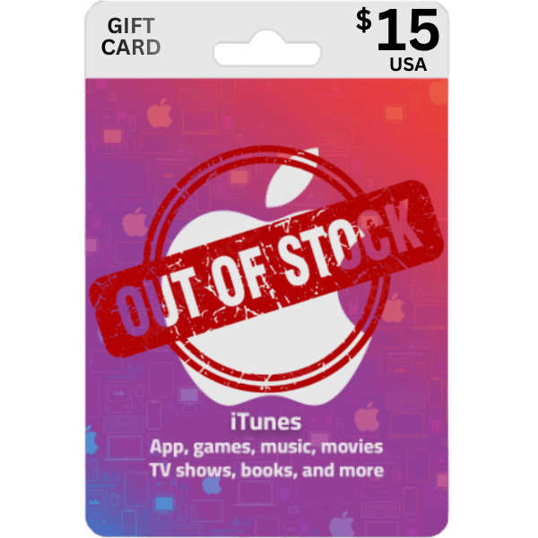 Itunes Gift Card 15 Usd